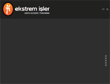 Tablet Screenshot of ekstremisler.com